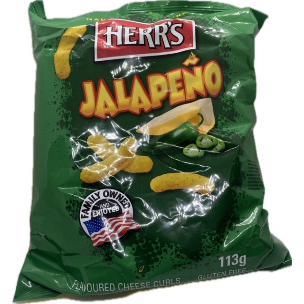 Herr's jalapeño cheese 113gr